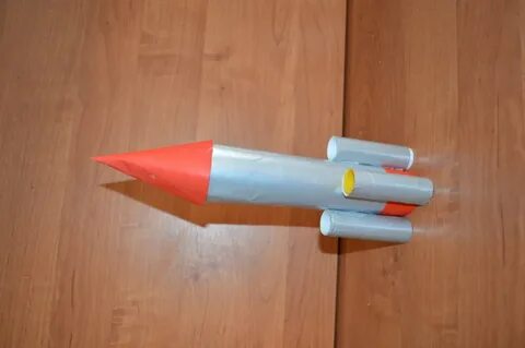 Большая ракета своими руками