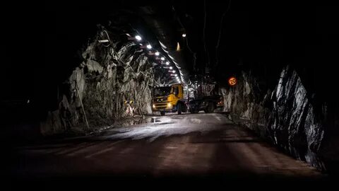 Mining land