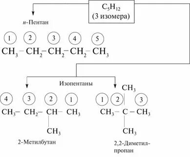 Изомеризация 2 метилбутана уравнение реакции