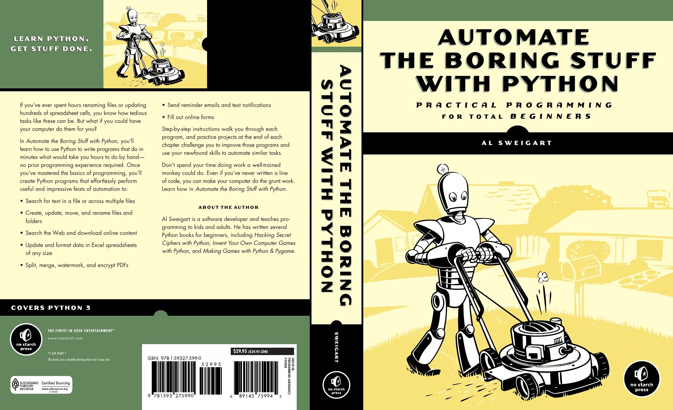 Знакомьтесь python секреты профессии. Automate the boring stuff with python. автоматизация рутинных задач с помощью python. автоматизация на python книга. automate the boring stuff with python 2nd edition.