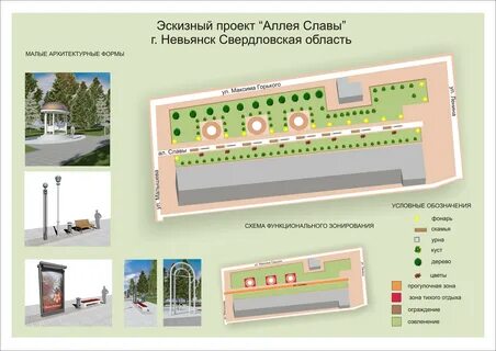 Проект аллея памяти