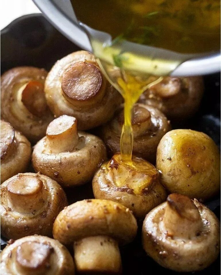 как приготовить шампиньоны дома