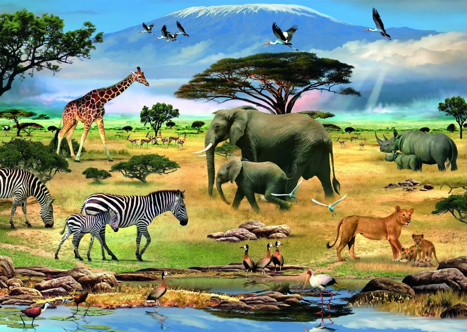 Кто живет в африке животные. Пазл. "Животные Африки". Пазл "животные Африки" 0002143. Животные саванны. Животные Африки для детей.