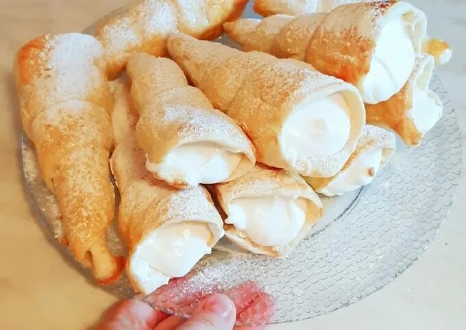 Трубочки рецепт