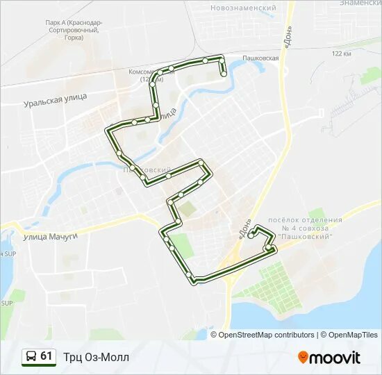 Автобус 67 маршрут на карте. 61 Автобус маршрут. Схема маршрута автобуса 61. Маршрут 61 автобуса на карте. 61 Маршрутка Краснодар остановки.