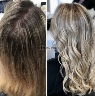 сложное окрашивание волос фото до и после