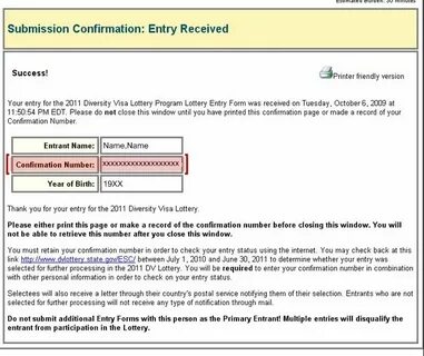Confirm number