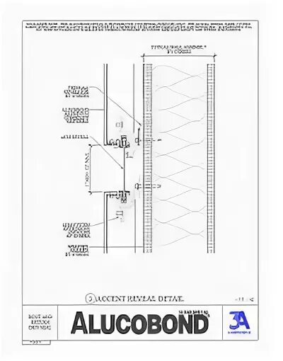 Detail pdf. Панель алюкобонд чертеж. Алюкобонд узлы крепления. Схемы монтажа алюкобонда. Алюкобонд монтаж узлы.