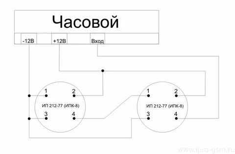 Схема подключения дип