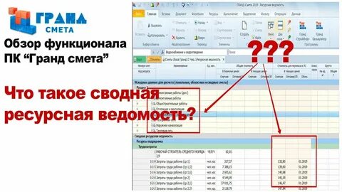 Сводная смета гранд смета