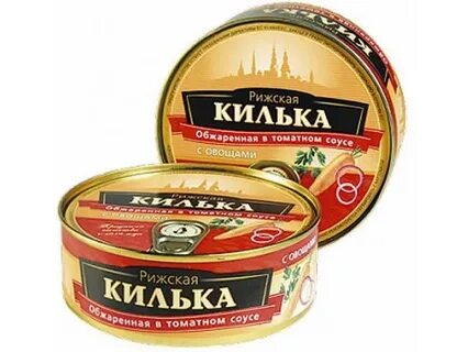 Килька с рисом