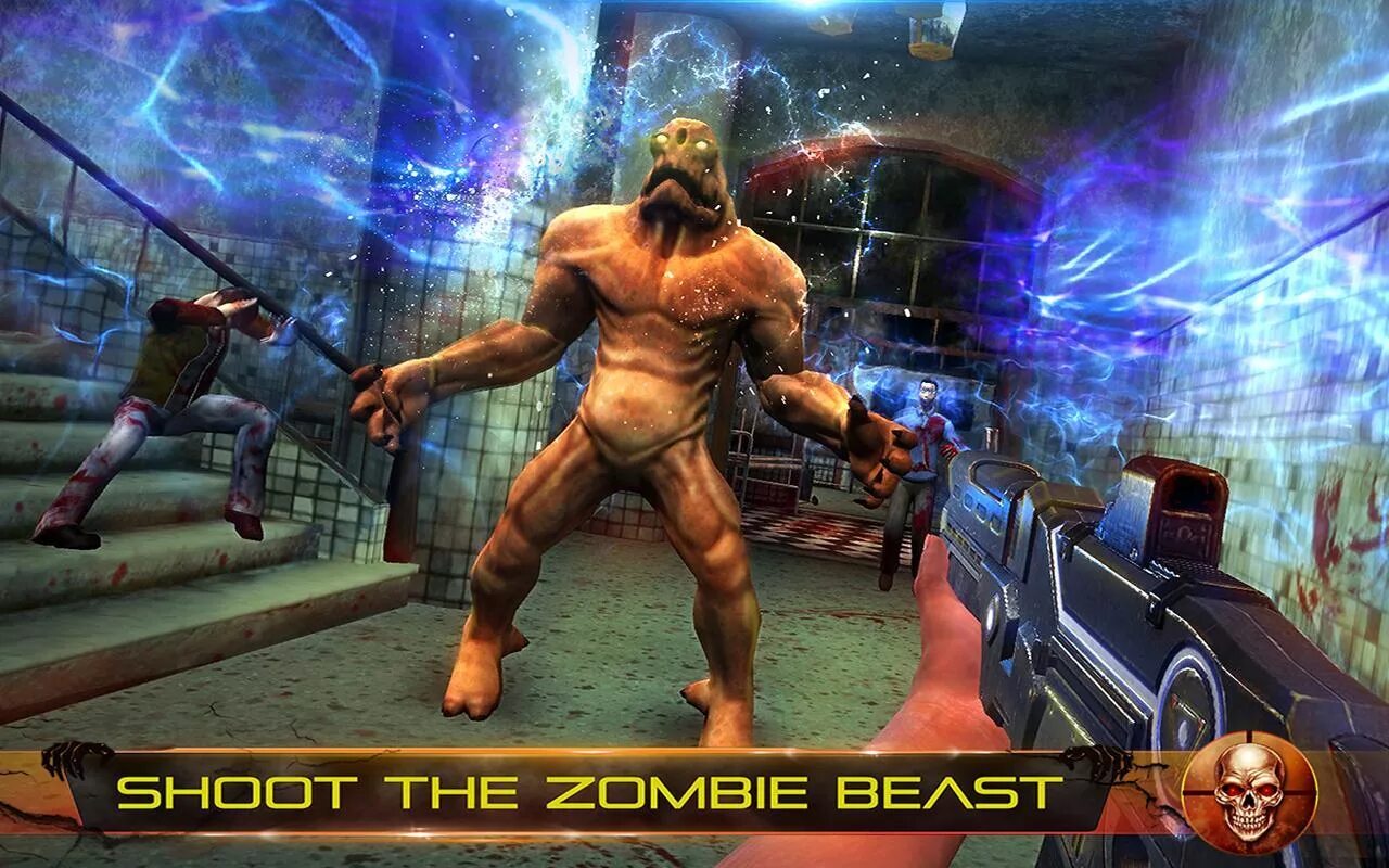 Игра зомби в доме. Zombie infection Gameloft на андроид.