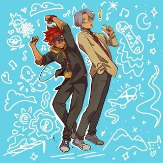 Langa and reki official art sk8