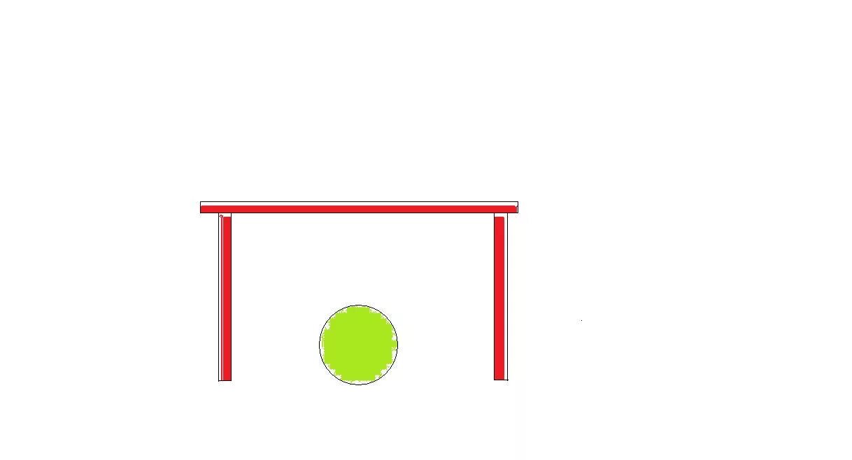 Under the ball. The ball is under the desk. the ball is the table. ball under the table. the ball is under the table.