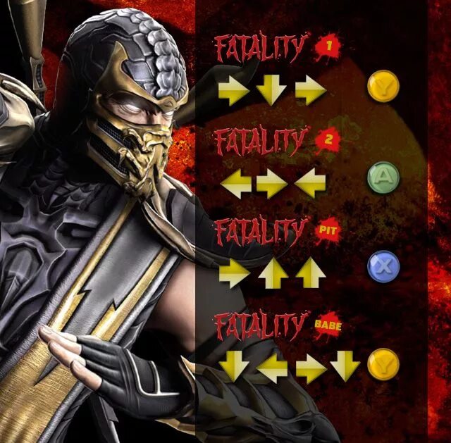 Комбинации нуба. Фаталити скорпиона в Mortal Kombat 9 на Xbox 360. Фаталити мортал комбат 9 на Xbox 360 Скорпион. Фаталити в мортал комбат на Xbox 360. Фаталити скорпиона в Mortal Kombat 9.