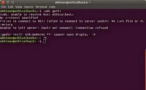 Could not resolve host