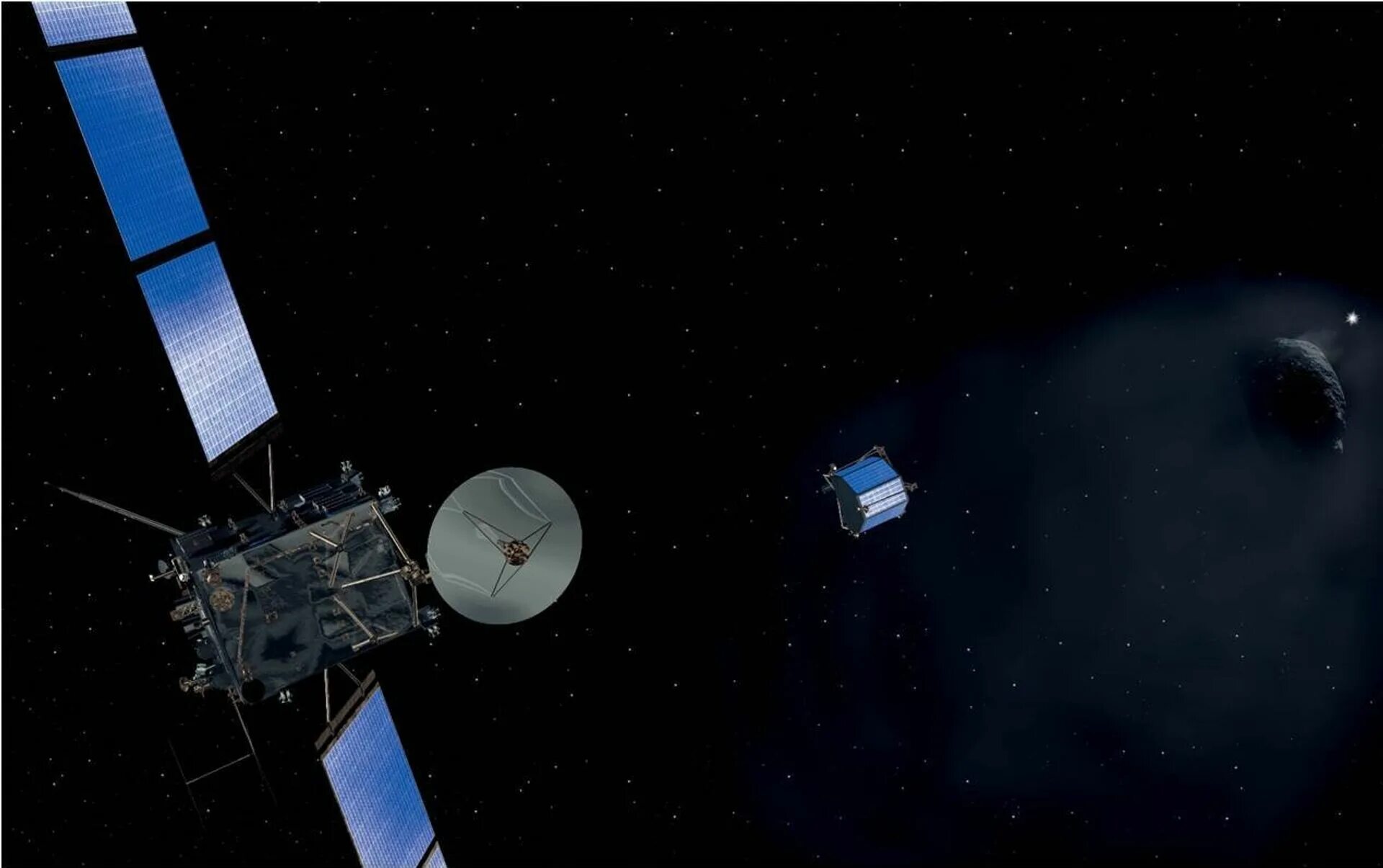 Первая космическая миссия. Розетта космический аппарат. Зонд Розетта. Миссия Розетта. Комета 2014 зонд филы.