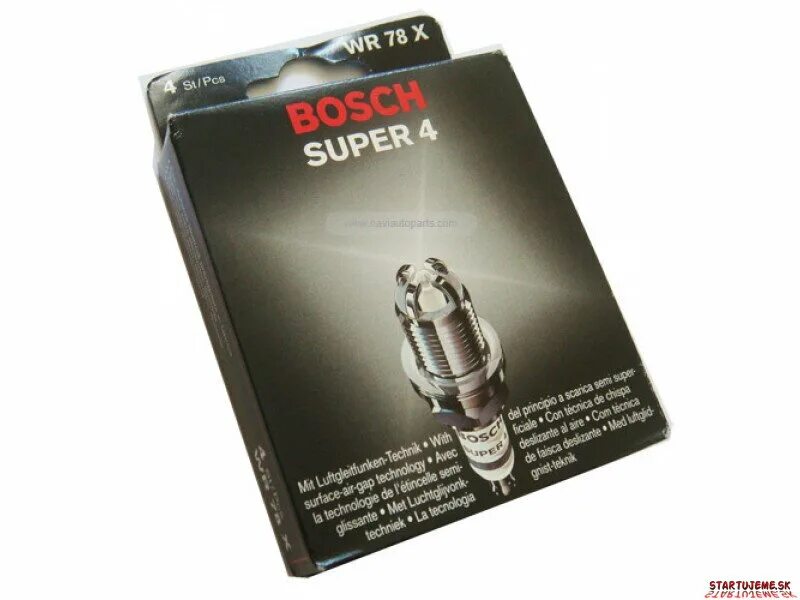 Bosch super 4. Свеча зажигания Bosch 0242232505 wr78x super-4. Wr78x Bosch. Свечи бош 504 wr78x. Bosch wr78x super 4 четырехконтактные.