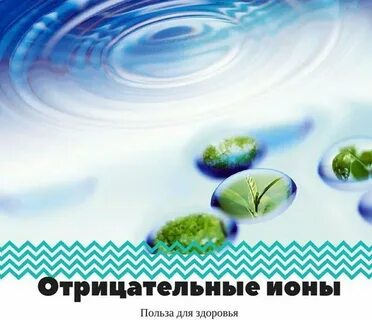 Состав отрицательного иона