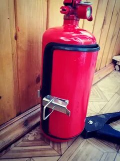 Что сделать из старого огнетушителя
