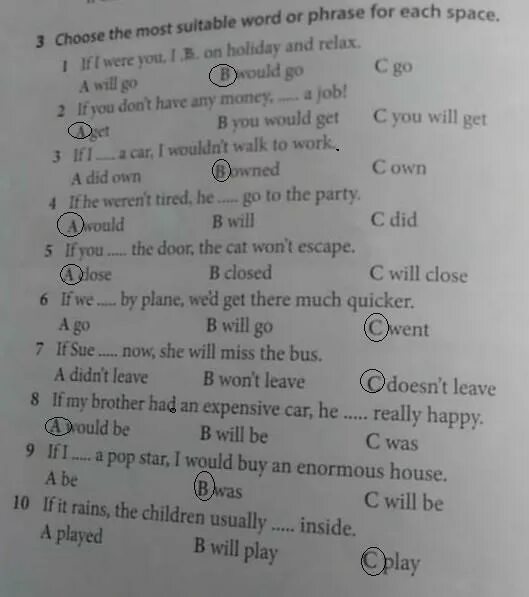 Choose the most suitable Word for each Space. Suitable Words. 1 Choose the most suitable Word or phrase for each Space. Choose the most suitable Word or phrase for each Space if i were you i would. For each word or phrase