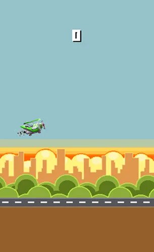 Bit plane. 2d pixel airplane game android. falling plane.