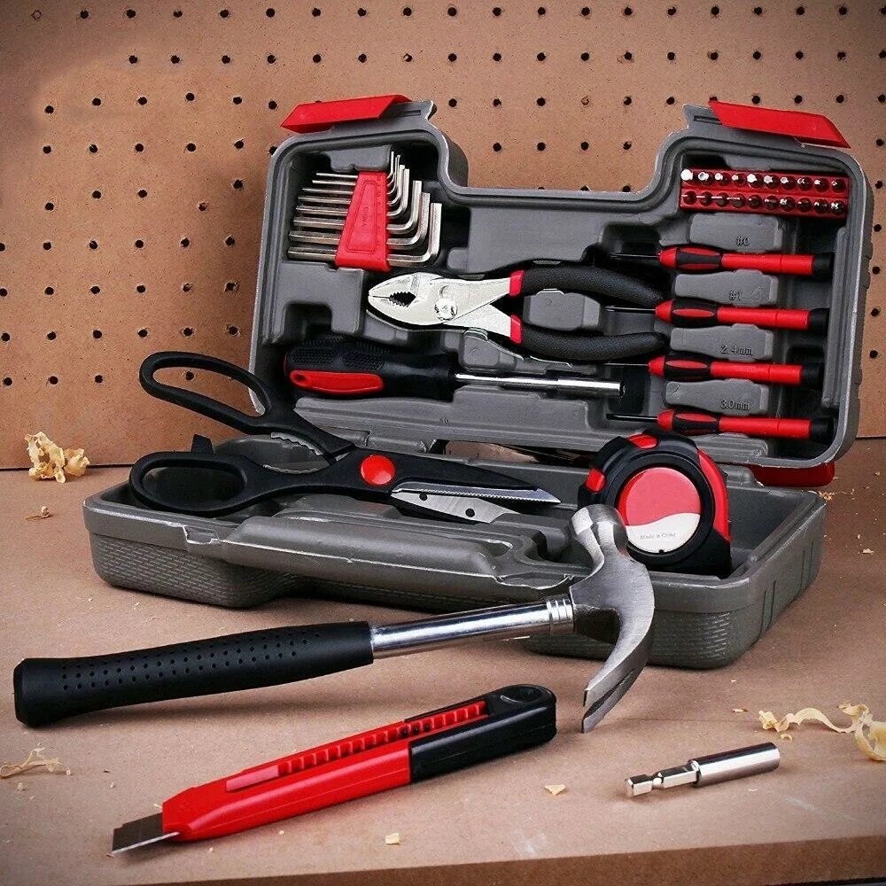 Ручной инструмент. Набор инструментов. Набор домашнего инструмента. Инструменты для ремонта. Useful tools