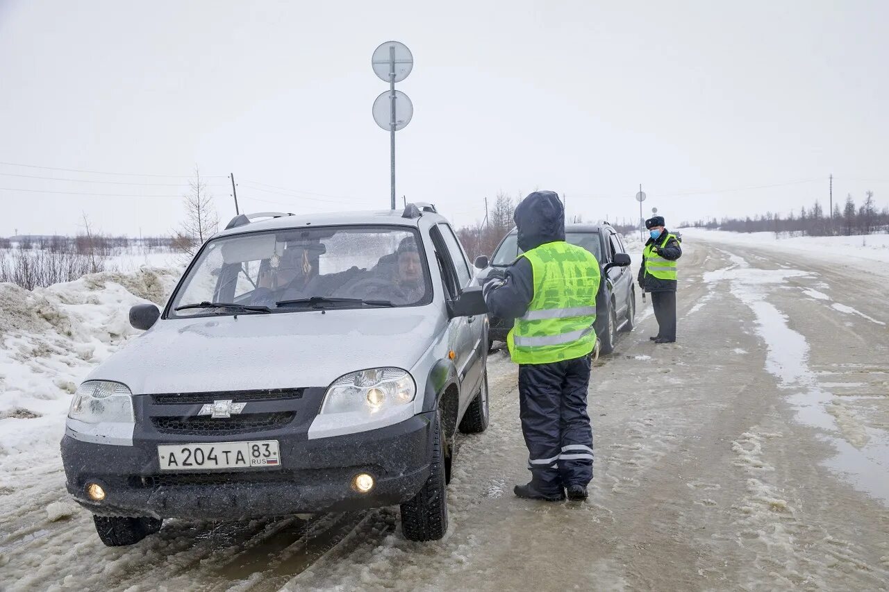 Зимние автодороги Ненецкого автономного округа. Работа в ненецком автономном округе