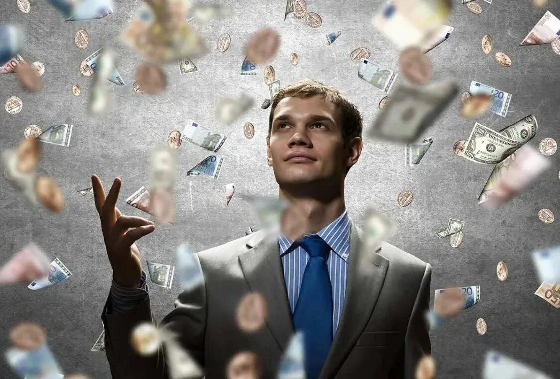 Богатство известность. Финансовое благополучие. Успех и благополучие. Инвестор с деньгами. Инвестиции иллюстрация.