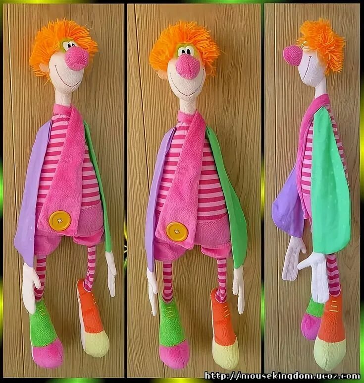 Клоуны сшить. Клоун мягкая игрушка своими руками. Клоуны куклы сшить. Клоун своими руками из ткани. Текстильный клоун.