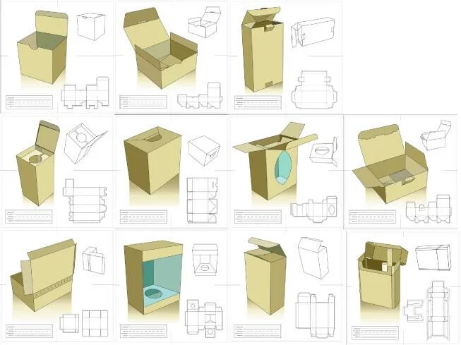 Packaging structures. Packaging structure.