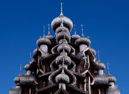 Преображенская церковь на озере кижи
