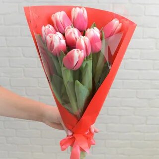 Тюльпаны 9 штук букет
