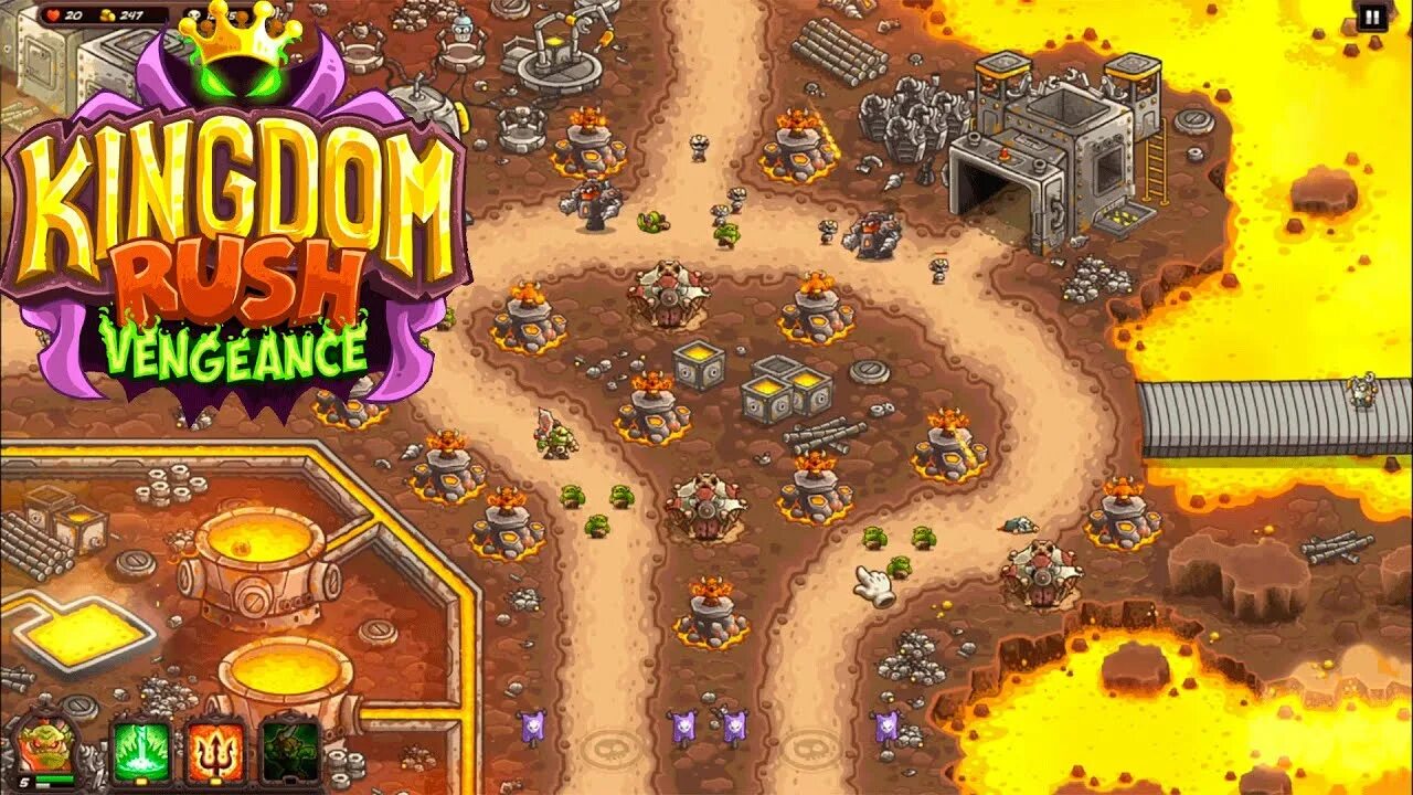 Kingdom Rush Vengeance - Tower Defense. Kingdom Rush Vengeance. Королевская лихорадка Kingdom Rush локация. Башни из Kingdom Rush 1. Kingdom rush прохождение