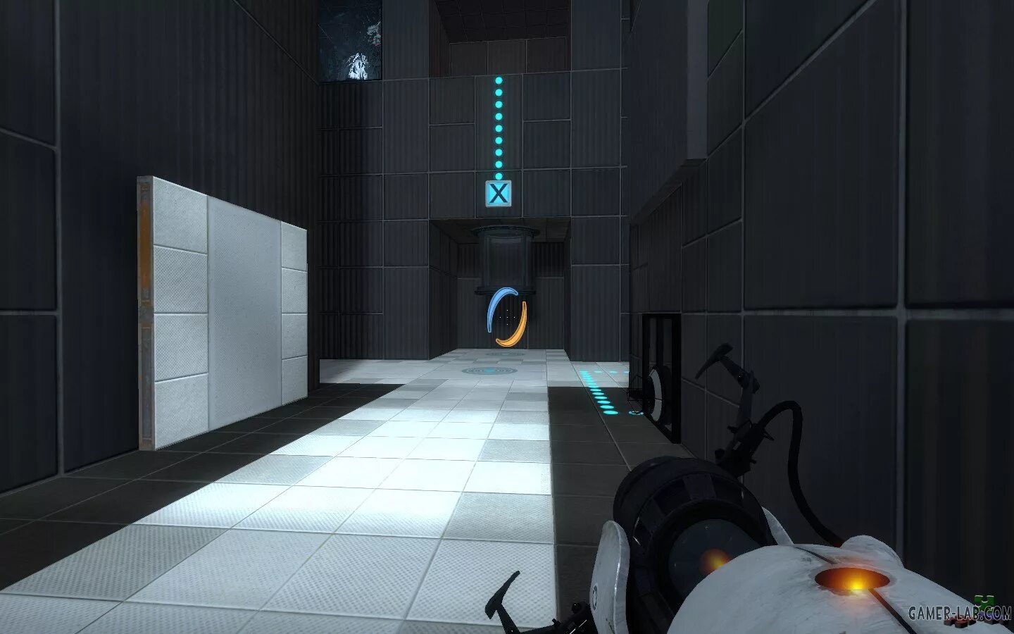 Portal the final hours. Прометей Portal 2. Portal 2 коридоры. Portal 2 Lobby. Portal 2 гель.