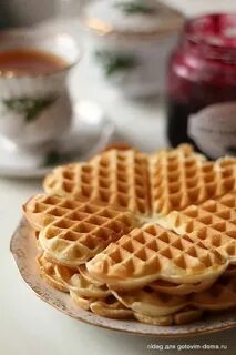 Вкусные тонкие вафли