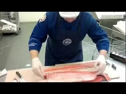 Как разделать семгу на филе