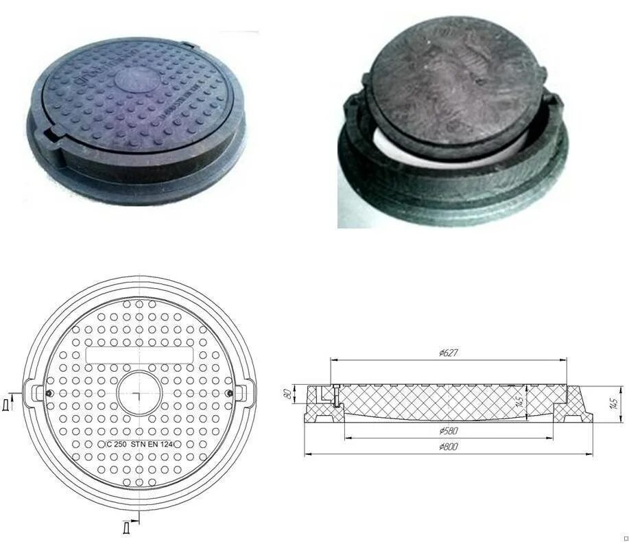 Люк чугунный диаметр 600 габариты. Люк ПГ-2-60. Люк колодца d90. Крышка стальная под чугунный люк УЗНК-II-0 ссд. Размеры полимерного люка