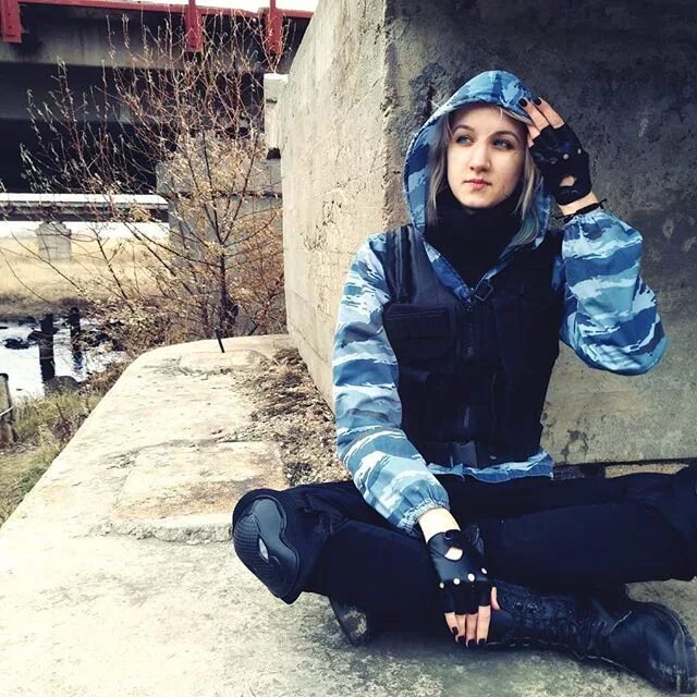 Девушки чистое небо