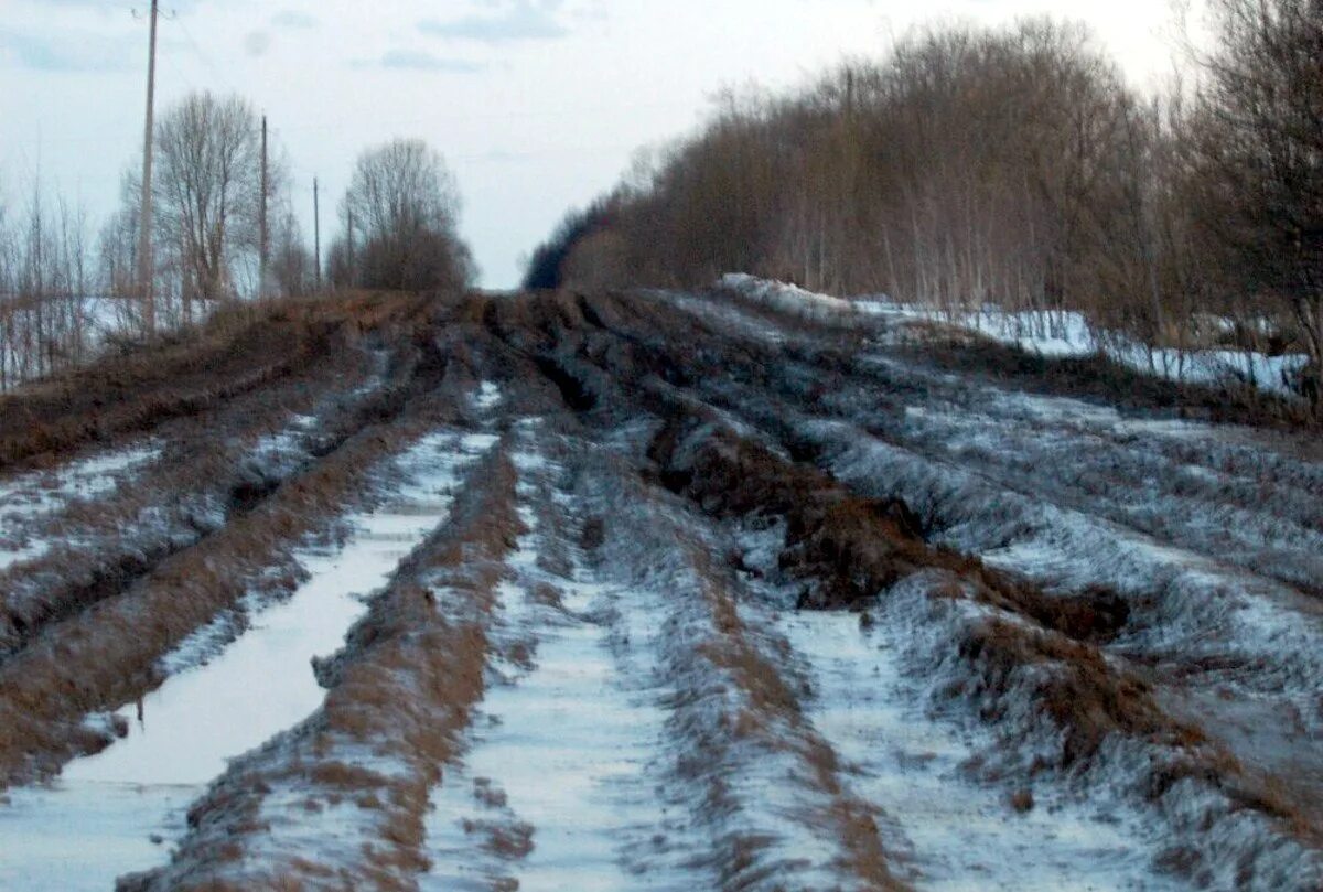 Тверские дороги деревни