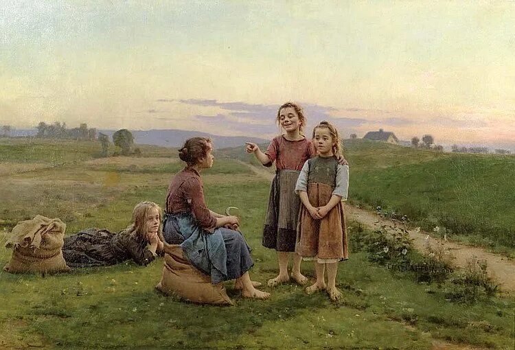 Образа несут. Художник Паттен Сезар.. Сезар Паттен (Cesar Pattein) (1850-1931) (13). Кившенко Жнитво. Жнитво картина Кившенко.