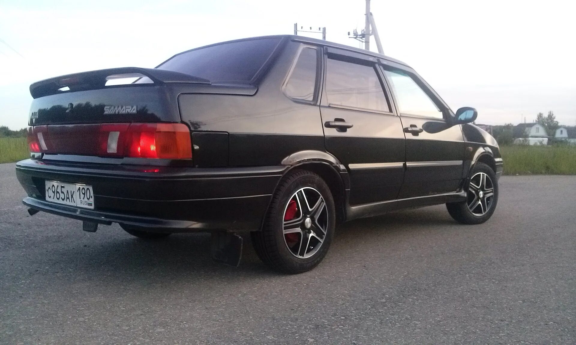 Ваз 2115 черная тюнинг продается весь внешний тюнинг Lada 2115, 1,6 л, 2010 года продажа машины DRIVE