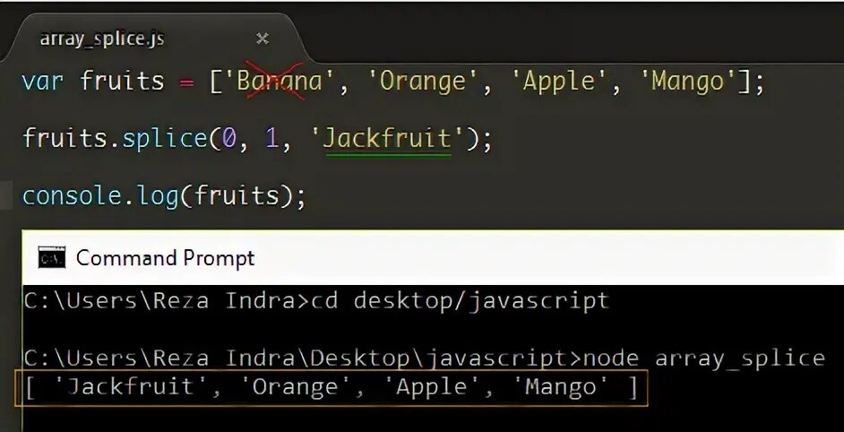 Js splice