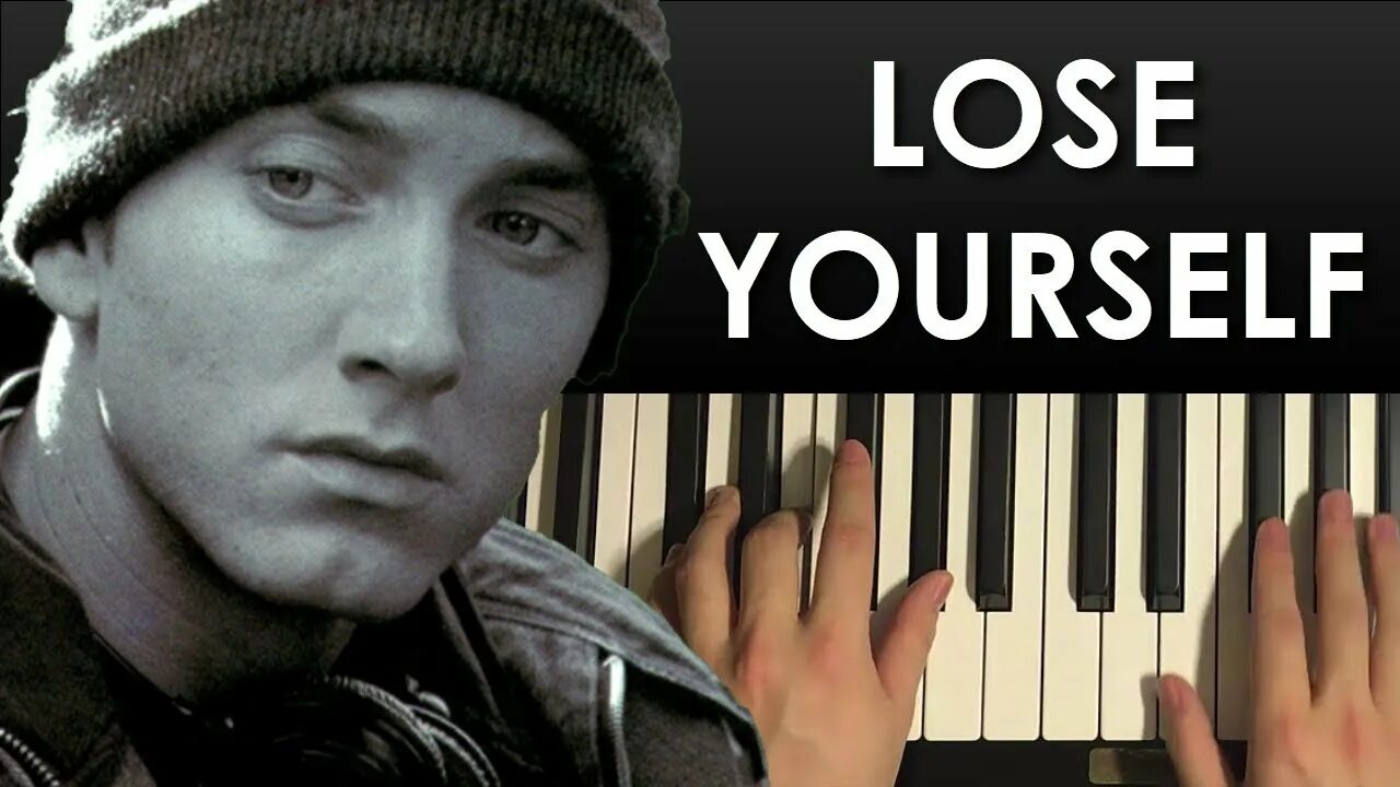 Lose yourself на русском текст. Eminem lose yourself. Эминем на пианино. Lose yourself Eminem Ноты для пианино. Eminem Fall yourself Piano.