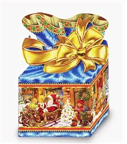 Новогодние коробки оптом