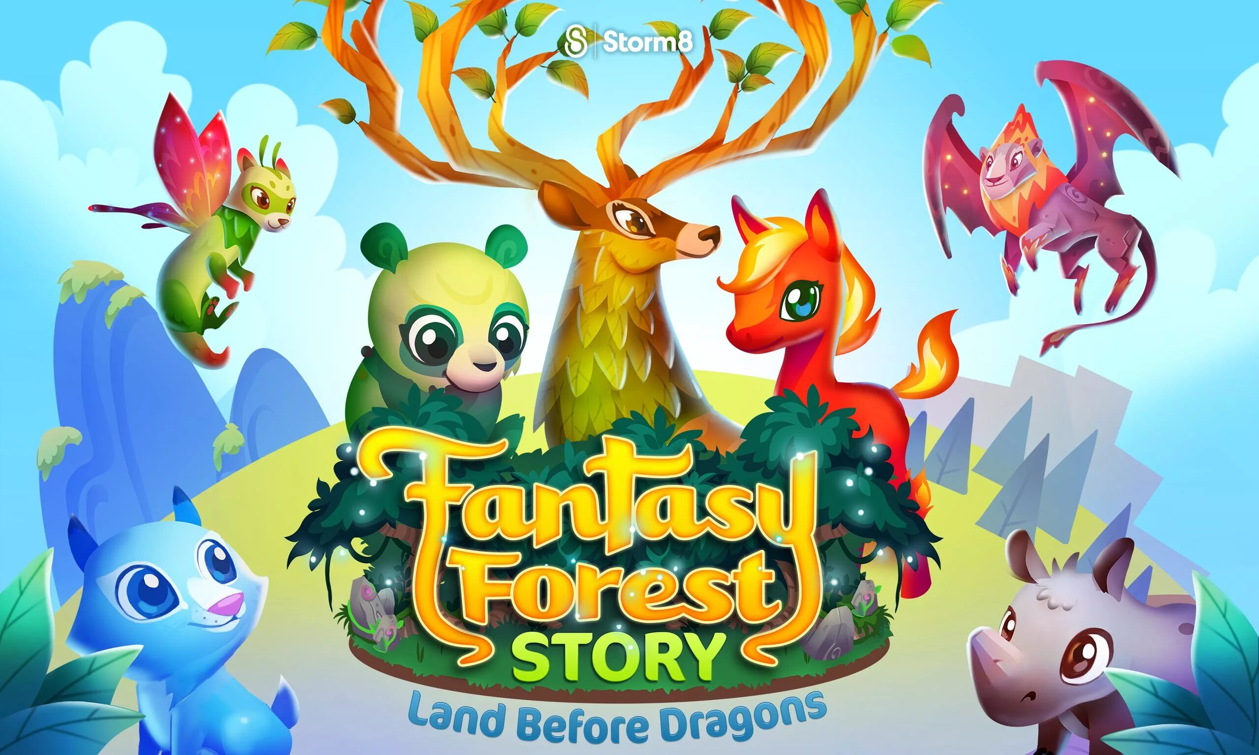 Fantasy Forest story игра. Игра про волшебного зверька. Волшебные животные игры. Fantasy Forest story животные.