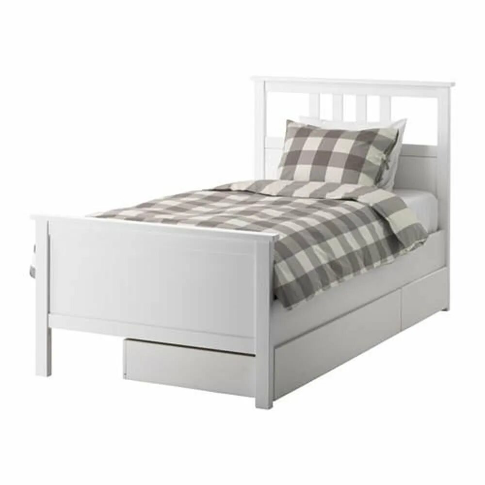 Кровать ikea hemnes 90x200. Кровать икеа hemnes 90*200. Ikea hemnes кровать 90х200. Ikea односпальная кровать ХЕМНЭС.