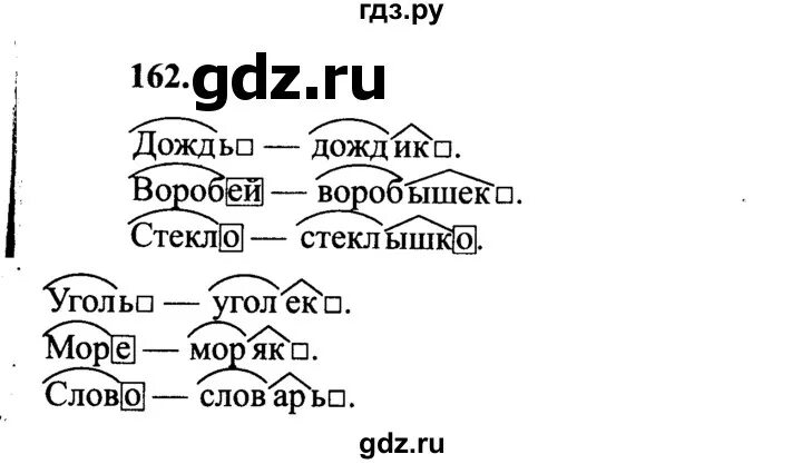 Русский язык страница 94 упражнение 162. Русский язык 2 класс 2 часть упражнение 162. Упр 162 Канакина 4 класс.