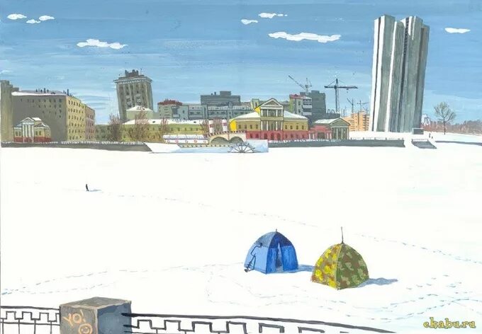 оперный театр екатеринбург в картинах художников. вайнера акварель. художник александр болотов челябинск вечер лето. набережная аниме. достопримечательности екатеринбурга рисунки детей.