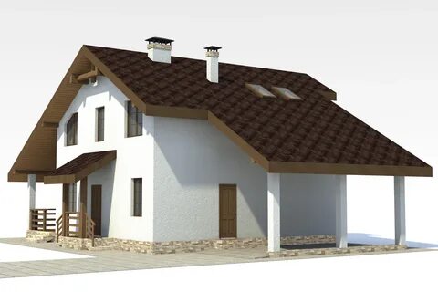 Бесплатный проект из газобетона